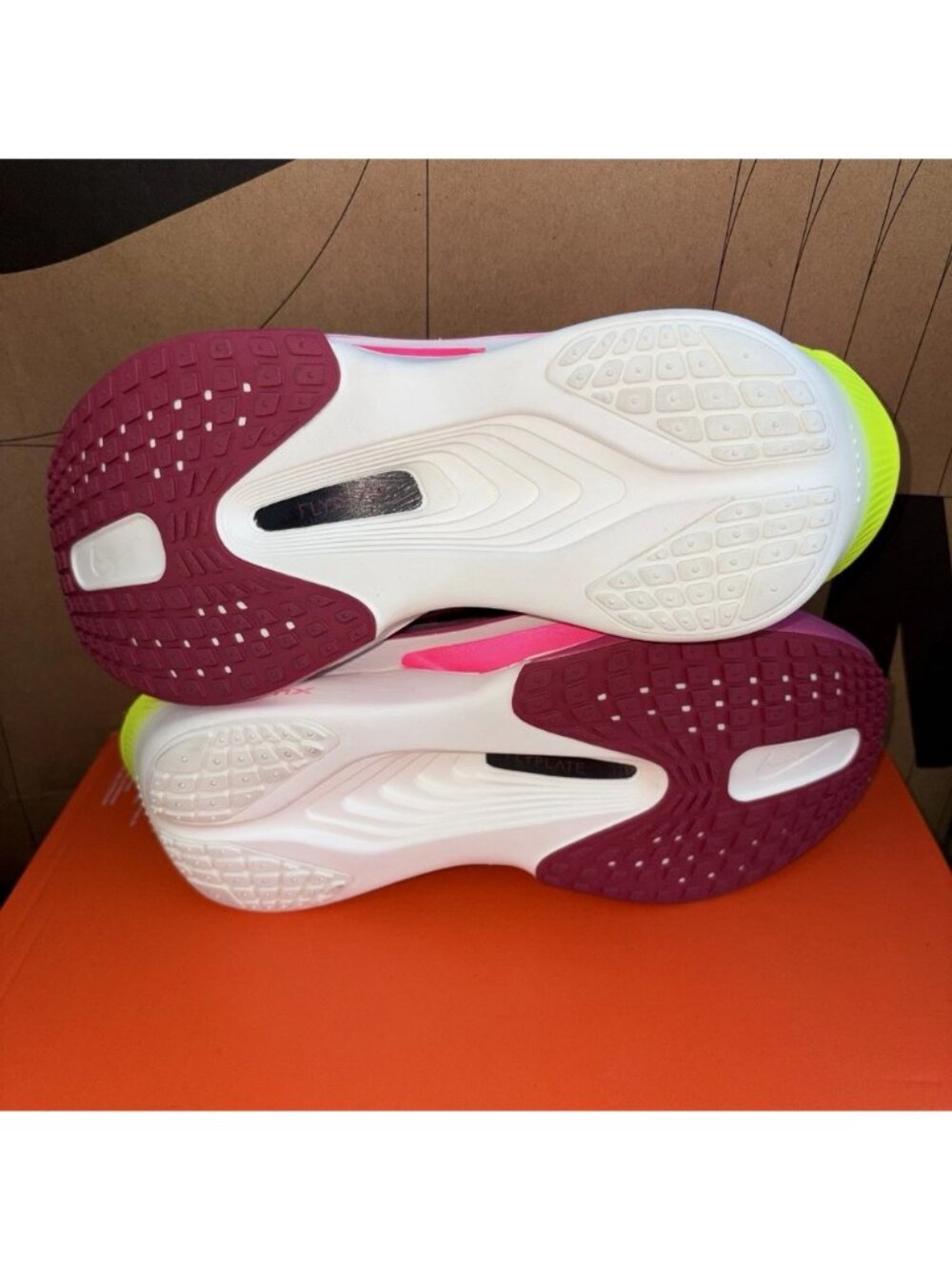 NEW Zoom Fly 6 Running Shoes Women's Size 7.5 Pink Spell/Bordeaux FN8455-602 - Picture 6 of 7